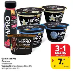 Carrefour Gamma HiPro Danone aanbieding
