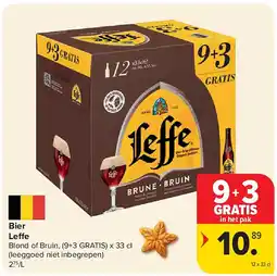 Carrefour Bier Le e aanbieding