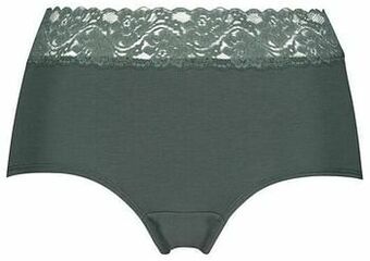 HEMA HEMA Dames Boxer Met Kant Donkergroen (donkergroen) aanbieding