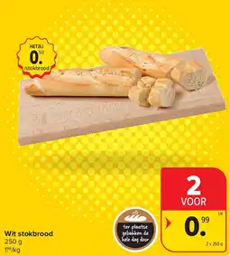 Carrefour Wit stokbrood aanbieding