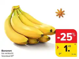 Carrefour Bananen aanbieding