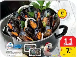 Carrefour Zeeuwse mosselen Jumbo Carrefour aanbieding