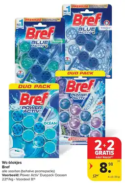 Carrefour Wc-blokjes Bref aanbieding