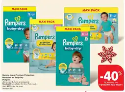 Carrefour Gamma luiers Premium Protection, Harmonie en Baby-Dry Pampers aanbieding