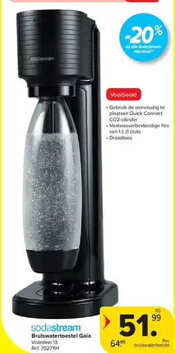 Carrefour Bruiswatertoestel Gaia aanbieding