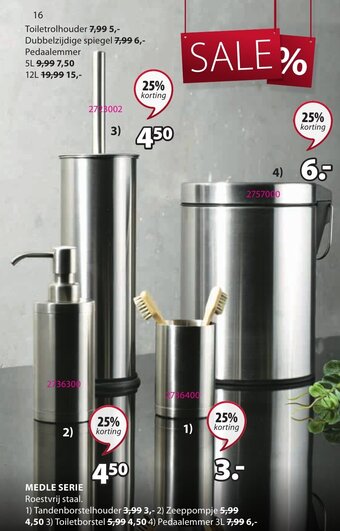 Jysk Medle Serie aanbieding