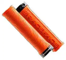 Decathlon RACE FACE Pair of grips HALF NELSON Orange aanbieding