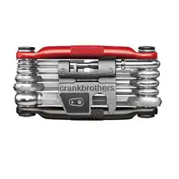 Decathlon CRANKBROTHERS M19 Multitool 19 functies Zwart/Rood aanbieding