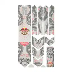 Decathlon Framebeschermingsset - EXTRA 10 stuks - Red Bull Rampage Freeride Grey aanbieding