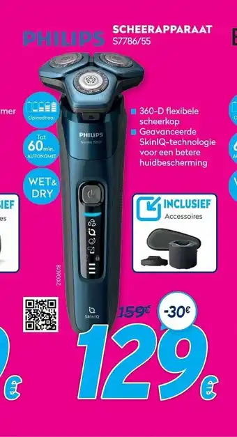 Krëfel Scheerapparaat S7786/55 aanbieding