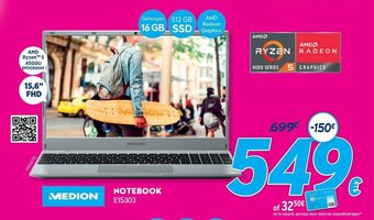 Krëfel Medion Notebook E15303 aanbieding