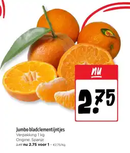 Jumbo Jumbo bladclementijntjes aanbieding
