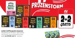 Jumbo Jumbo's koffiecapsules nespresso aanbieding