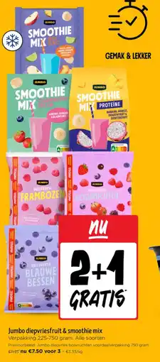 Jumbo Jumbo diepvriesfruit & smoothie mix aanbieding
