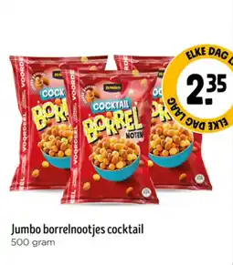 Jumbo Jumbo borrelnootjes cocktail aanbieding