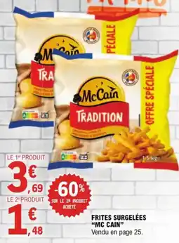 E.Leclerc Frites surgelées mc cain aanbieding