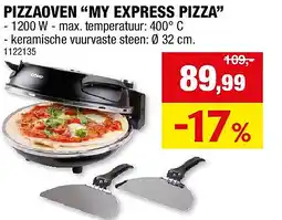 Hubo PIZZAOVEN “MY EXPRESS PIZZA” aanbieding