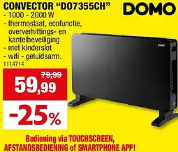 Hubo CONVECTOR “DO7355CH” aanbieding