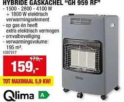Hubo HYBRIDE GASKACHEL “GH 959 RF” aanbieding