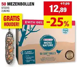 Hubo 50 MEZENBOLLEN aanbieding