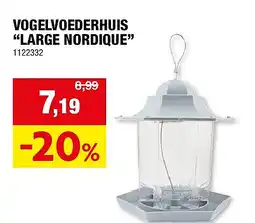 Hubo VOGELVOEDERHUIS “LARGE NORDIQUE” aanbieding