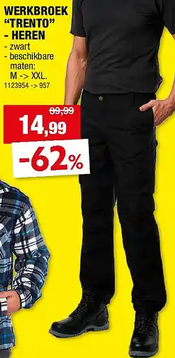 Hubo WERKBROEK “TRENTO” - HEREN aanbieding
