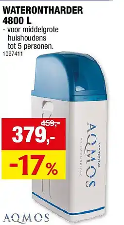 Hubo WATERONTHARDER 4800 L aanbieding