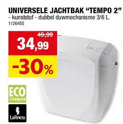 Hubo UNIVERSELE JACHTBAK “TEMPO 2” aanbieding