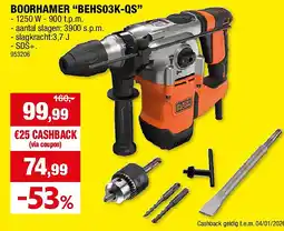 Hubo BOORHAMER “BEHS03K-QS” aanbieding