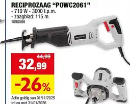 Hubo RECIPROZAAG “POWC2061” aanbieding