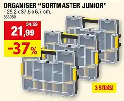 Hubo ORGANISER “SORTMASTER JUNIOR” aanbieding