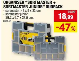 Hubo ORGANISER “SORTMASTER + SORTMASTER JUNIOR” DUOPACK aanbieding