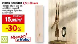 Hubo VUREN SCHROOT 7,5 x 88 mm aanbieding