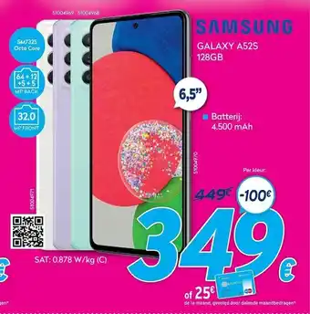 Krëfel Samsung Galaxy A52S 6,5 128GB aanbieding