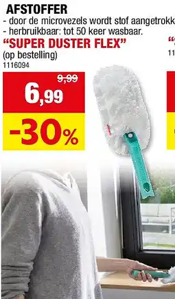 Hubo AFSTOFFER aanbieding