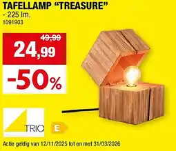 Hubo TAFELLAMP “TREASURE” aanbieding