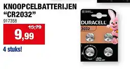 Hubo KNOOPCELBATTERIJEN “CR2032” aanbieding