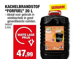 Hubo KACHELBRANDSTOF “FORFUEL” 20 L aanbieding