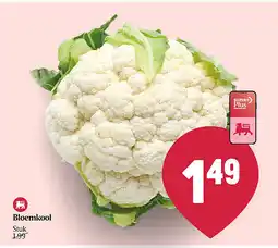 Delhaize Bloemkool aanbieding