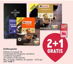 Delhaize Koffiecapsules aanbieding