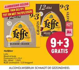 Delhaize Abdijbier aanbieding