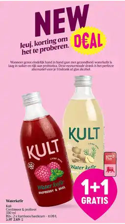 Delhaize Waterkefir aanbieding