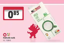 Delhaize Halfvolle melk aanbieding