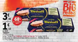 E.Leclerc Le pâté henaff aanbieding