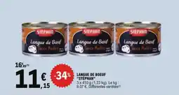 E.Leclerc Langue de boeuf stéphan aanbieding