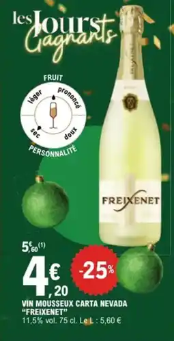 E.Leclerc Vin mousseux carta nevada freixenet aanbieding