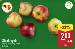 ALDI Stoofappels aanbieding
