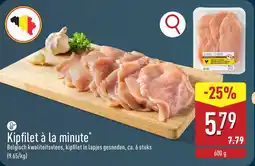 ALDI Kipfilet à la minute aanbieding