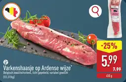 ALDI Varkenshaasje op Ardense wijze aanbieding