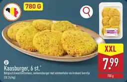 ALDI Kaasburger aanbieding